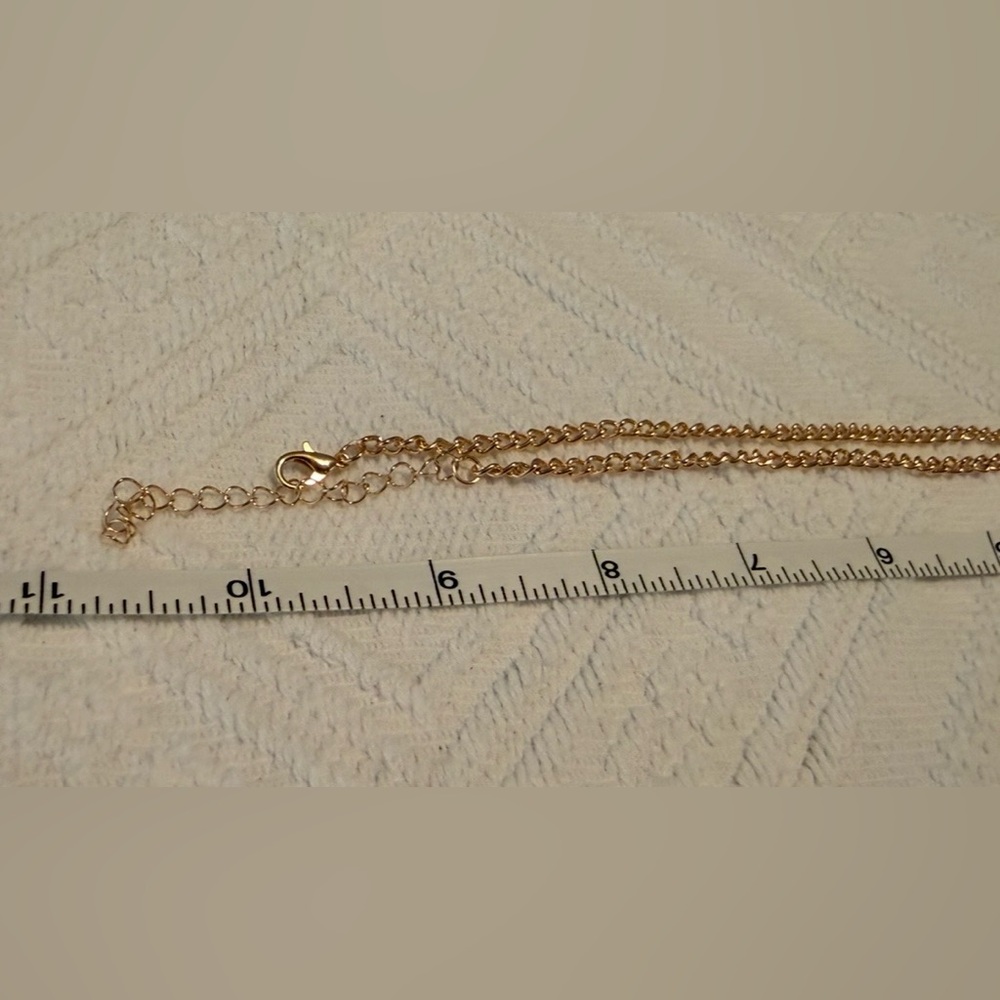 Necklace - 16-18” gold tone w/pearlized butterfly pendant. New. BOGO offer ⬇️ - Picture 8 of 10